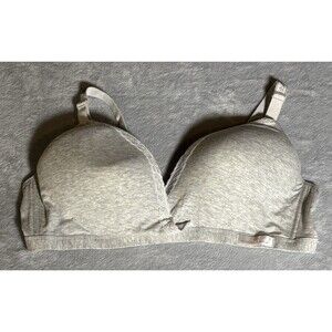 4 For $20 Momma’s Shop Women’s Size XXL Comfy Maternity Nursing Bra In Gray